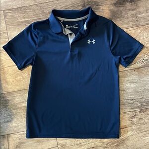 Under Armour Kids' Dark Blue Polo Shirt
